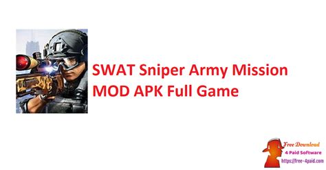 SWAT Sniper Army Mission Ver. 1.2 MOD APK